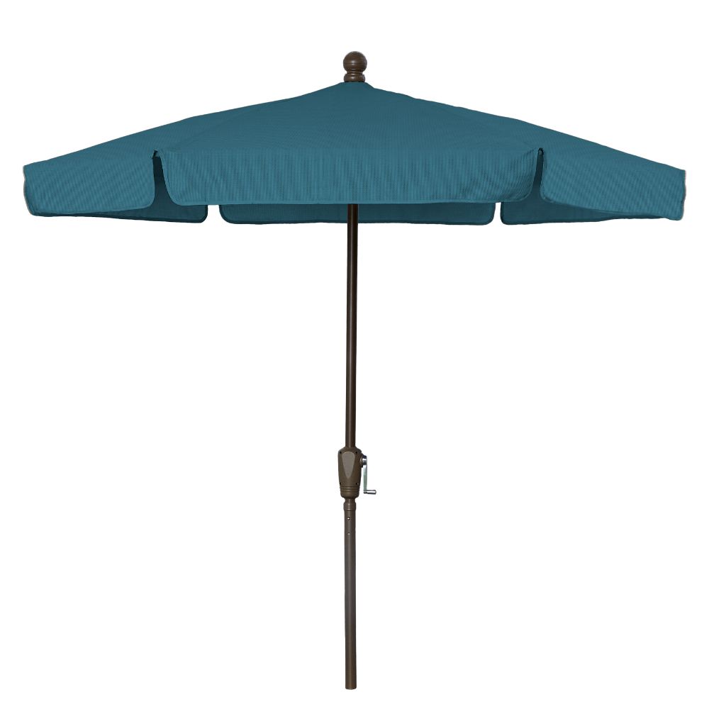 Fiberbuilt Umbrellas & Cushions 7GCRCB-Teal 7.5
